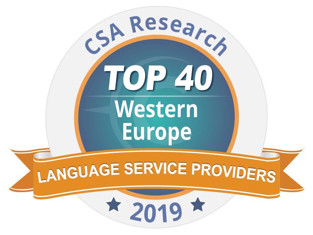 cApStAn Linguistic Quality Control recognized Among Top 40 Largest Language Service Providers in Western Europe