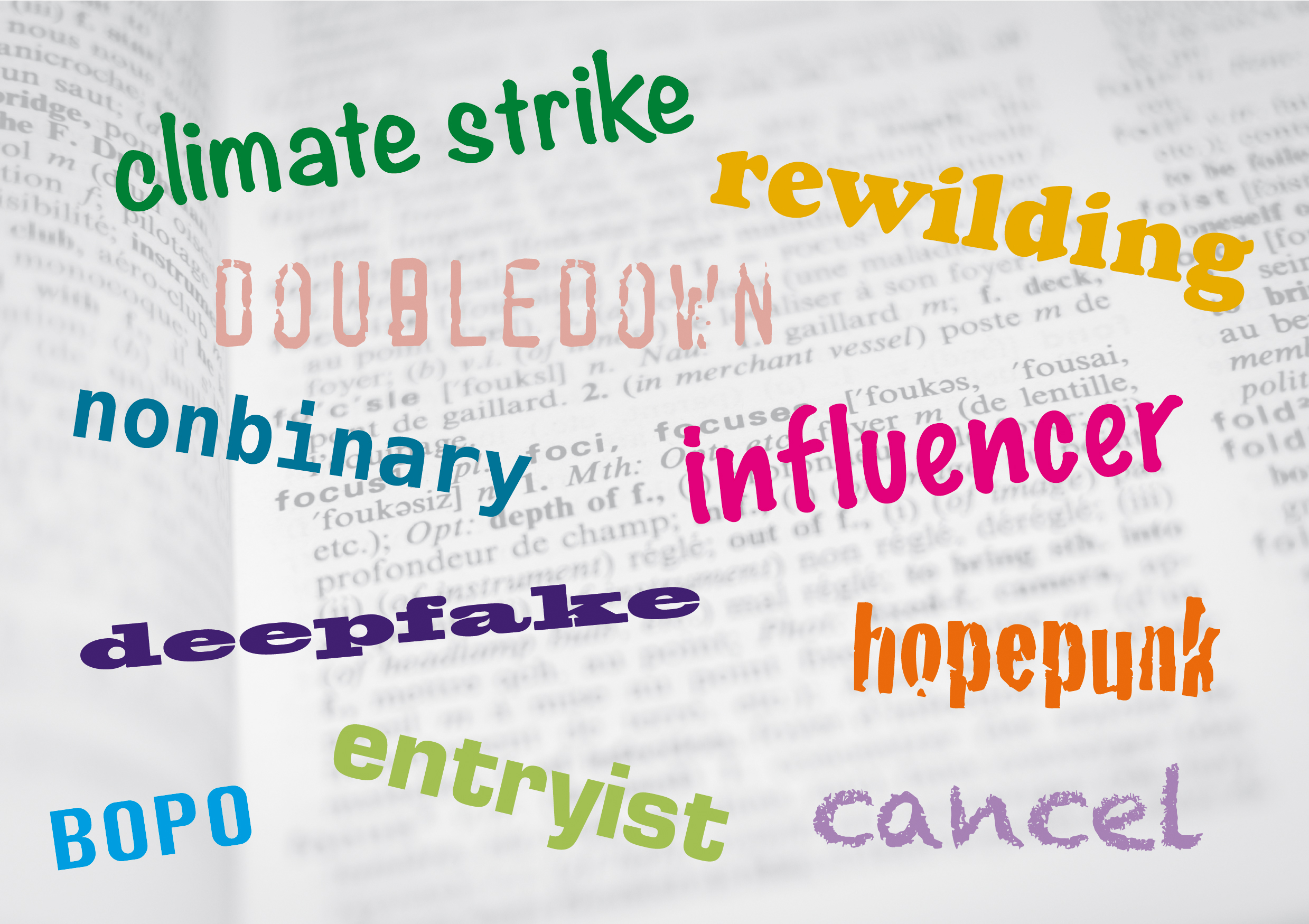 It’s that time of the year again when dictionaries announce their selection of top trending words