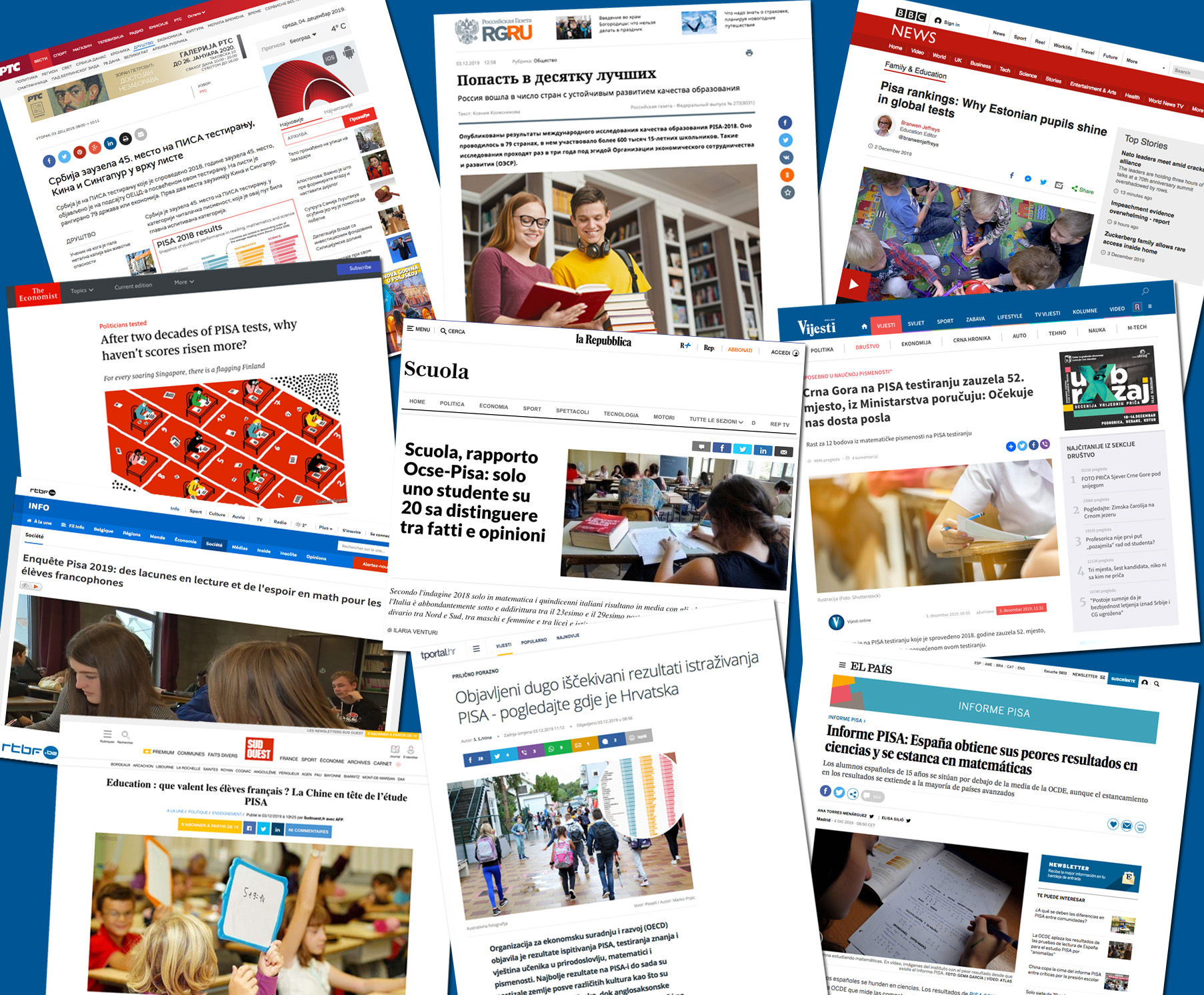 Release of OECD PISA studies 2018 results – worldwide resonance π