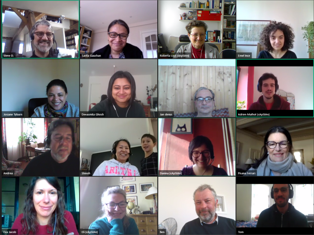 Using communication technology across the Atlantic to keep that cApStAn