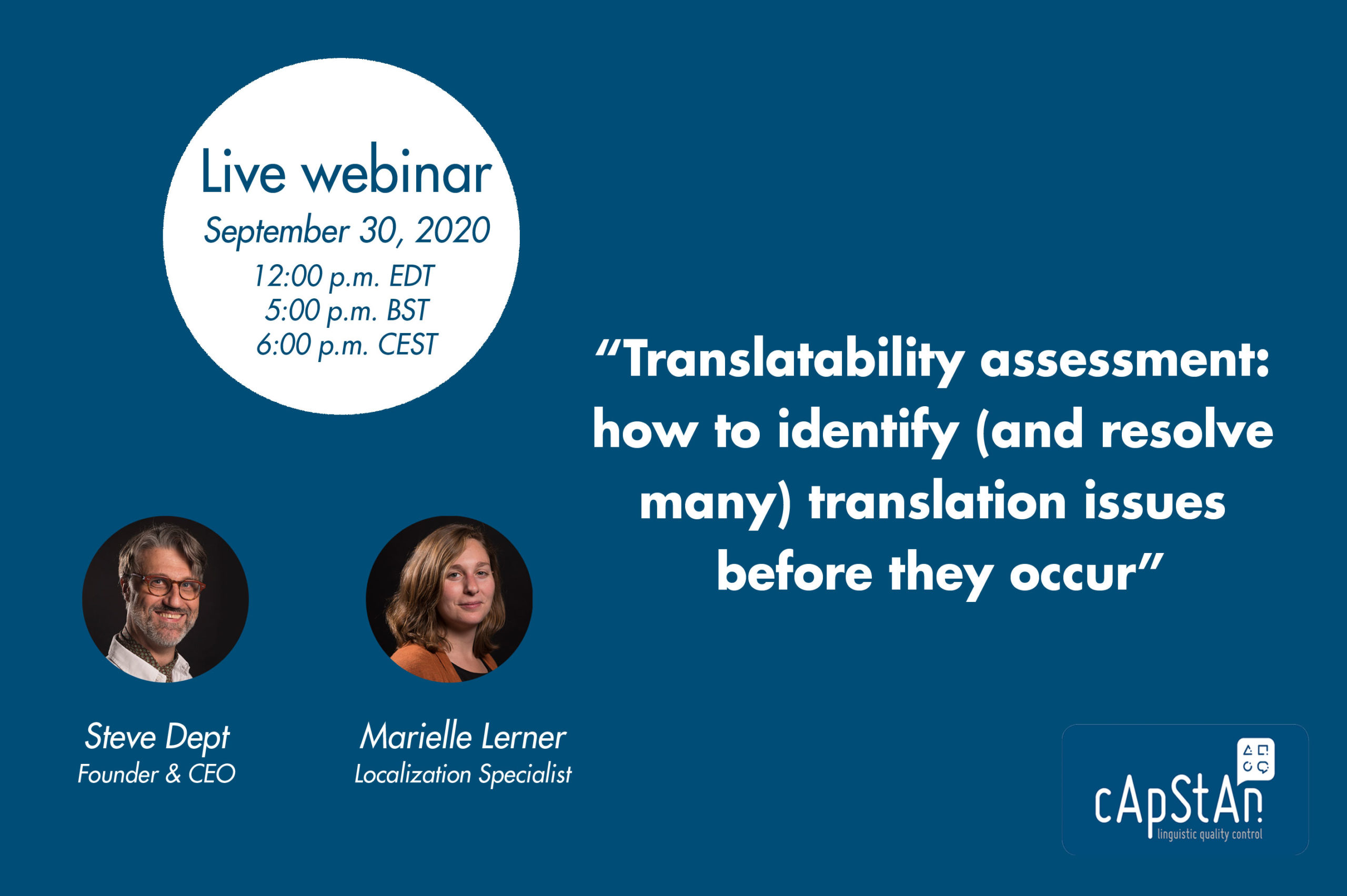Translatability Assessment: How to Identify (and Resolve many) Translation Issues before They Occur