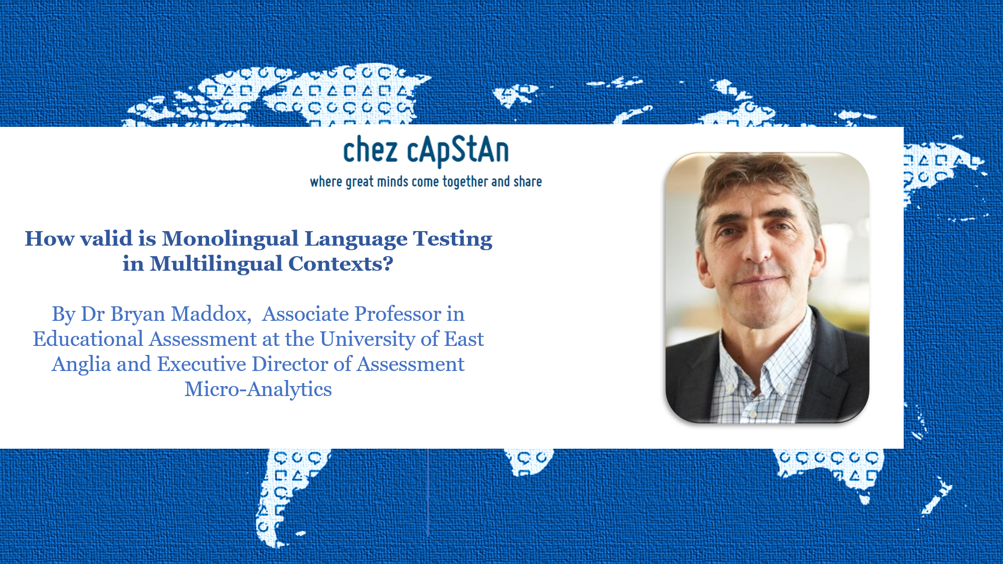 How valid is Monolingual Language Testing in Multilingual Contexts?