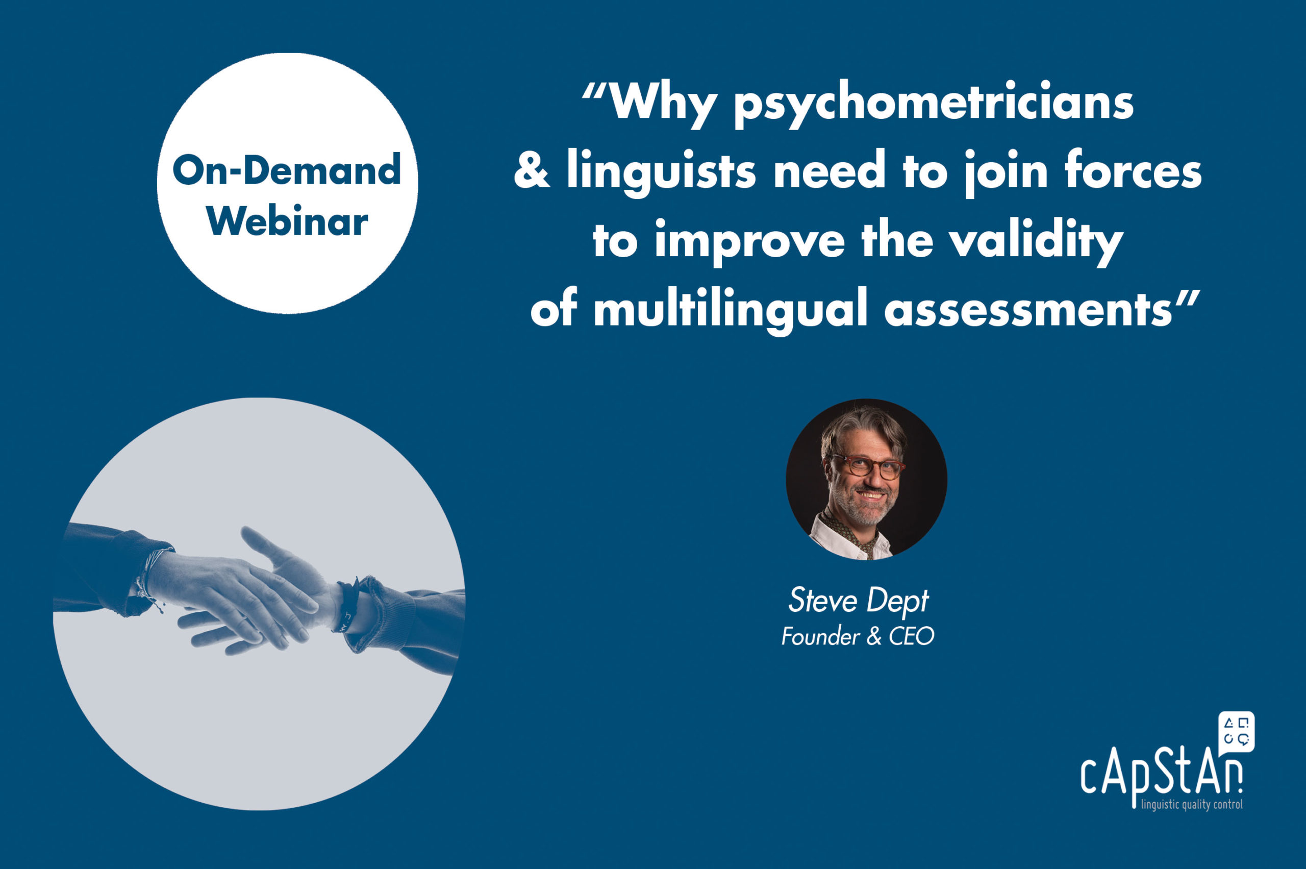 On-Demand Webinar | Why psychometricians & linguists need to join forces to improve the validity of multilingual assessments