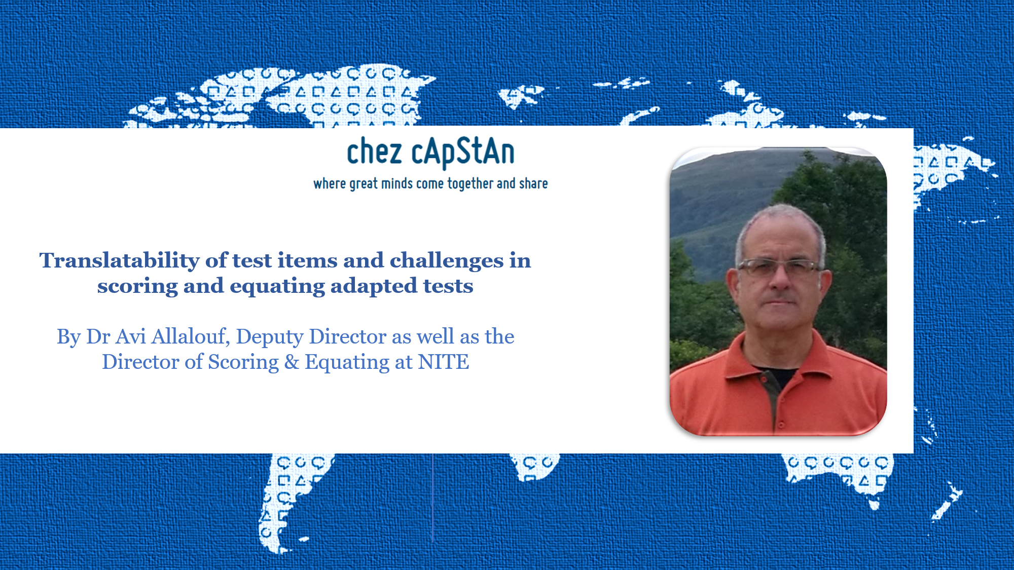 Translatability of test items and challenges in scoring and equating adapted tests