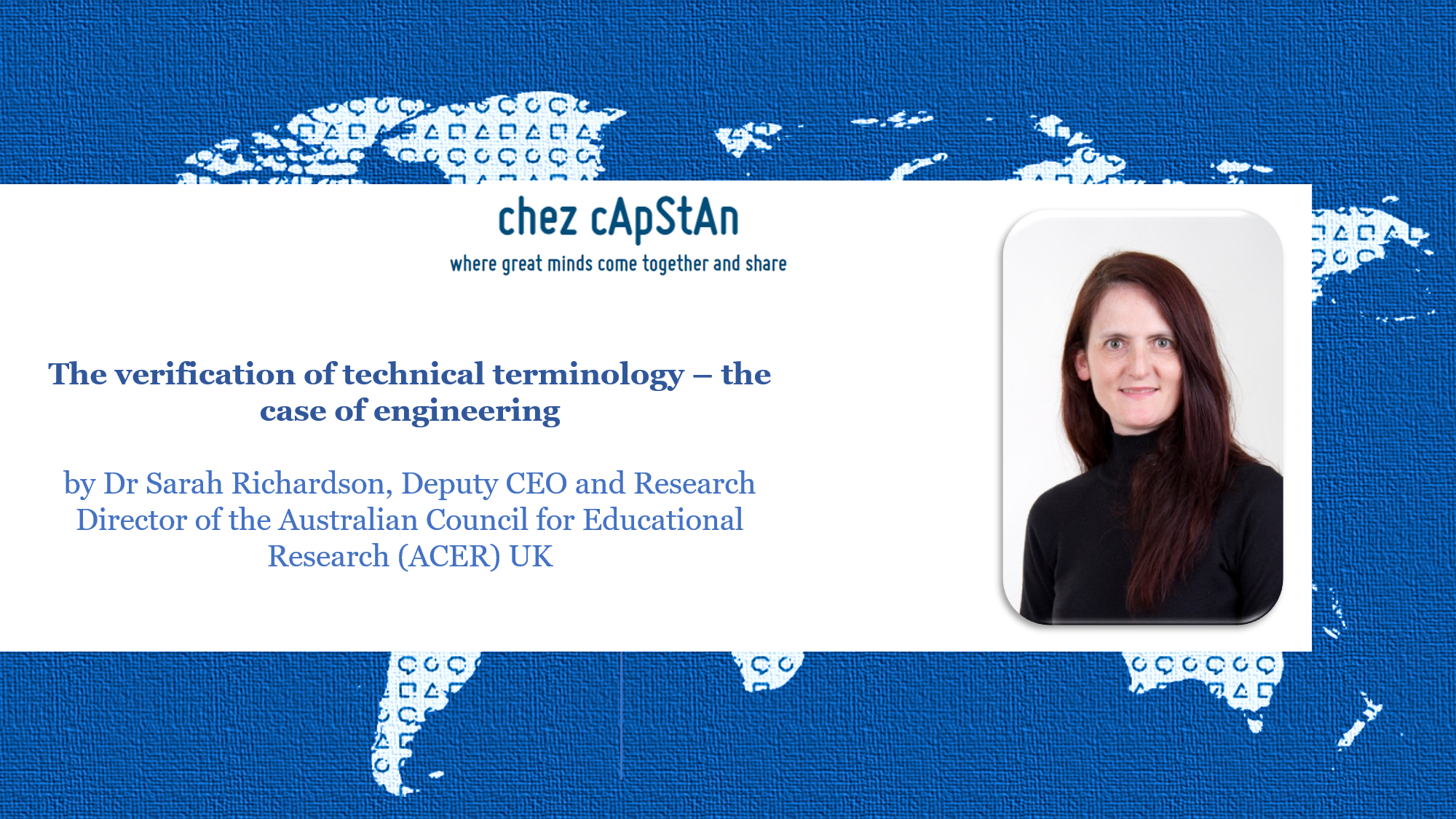 The verification of technical terminology – the case of engineering
