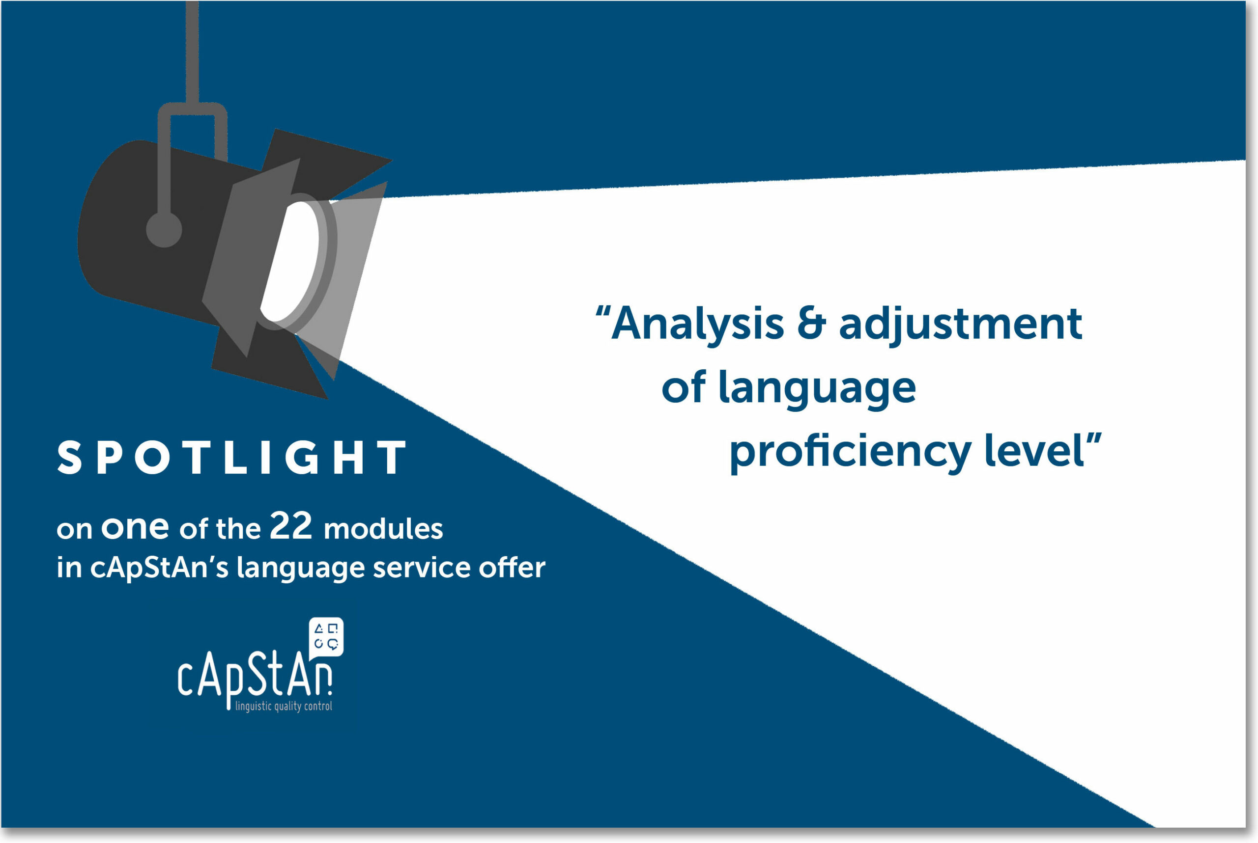 Analysis of language proficiency level