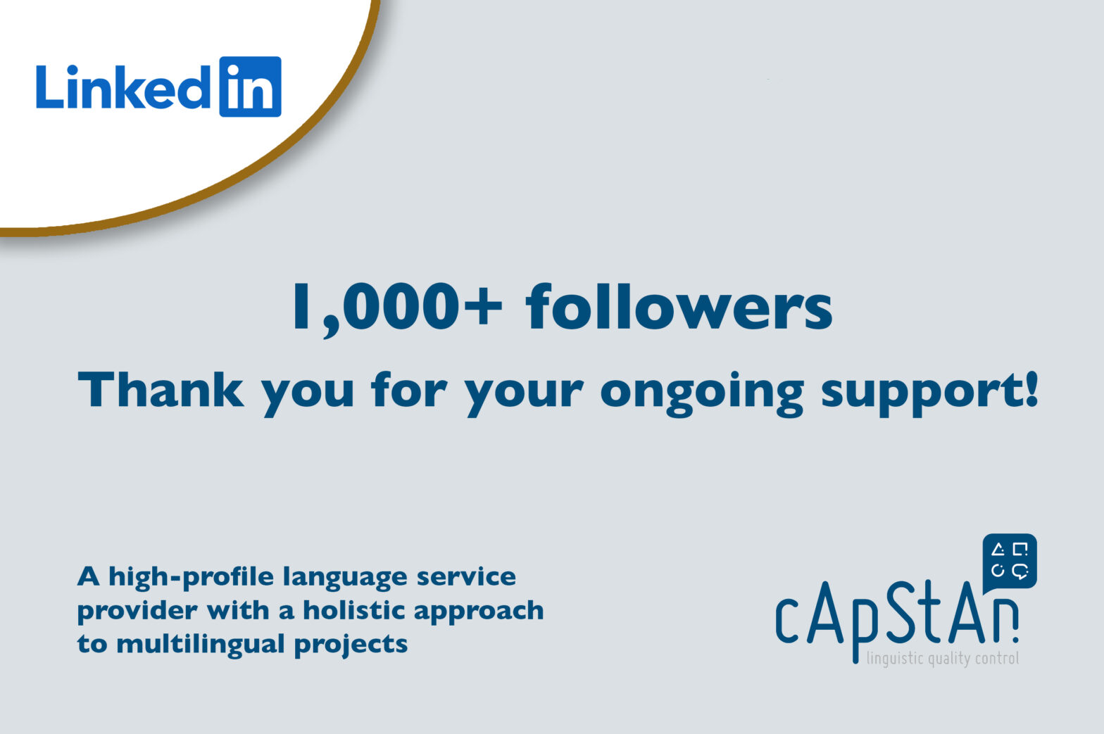 cApStAn LinkedIn followers