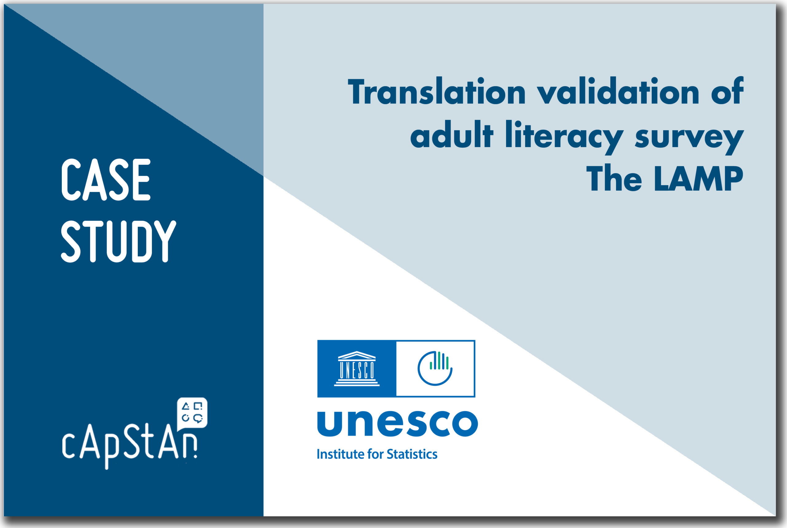 Translation validation of adult literacy survey