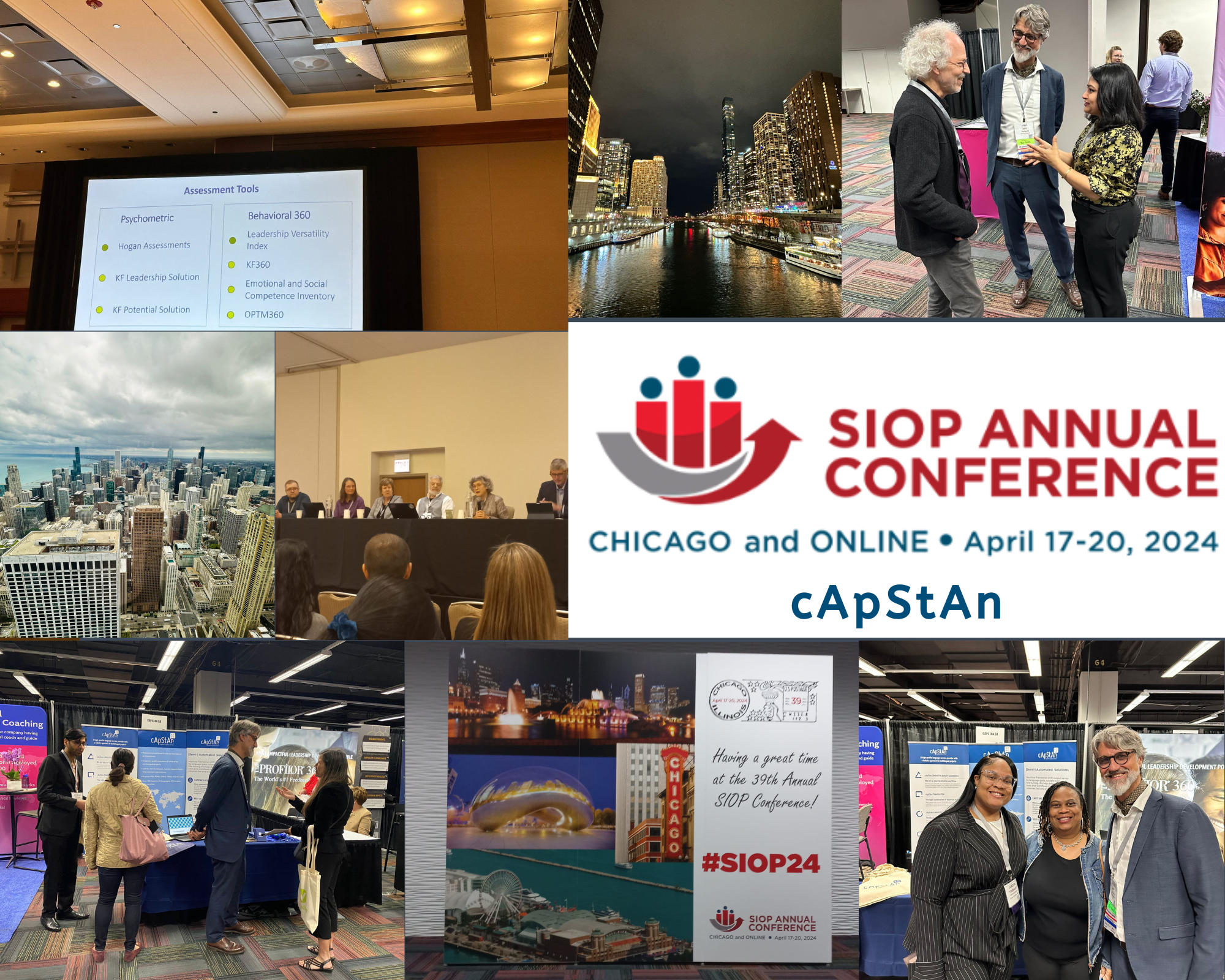 cApStAn at SIOP Annual Conference in Chicago 2024
