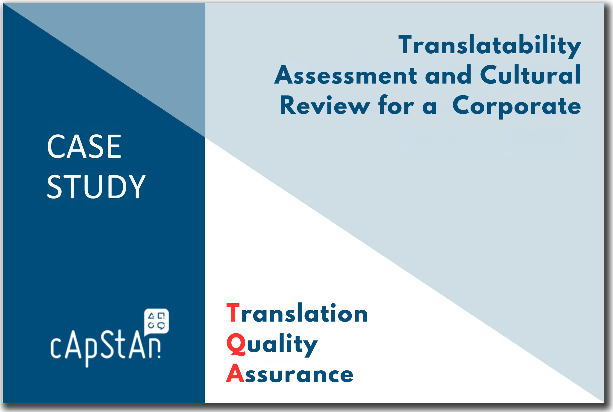 Translatability Assessment and Cultural Review