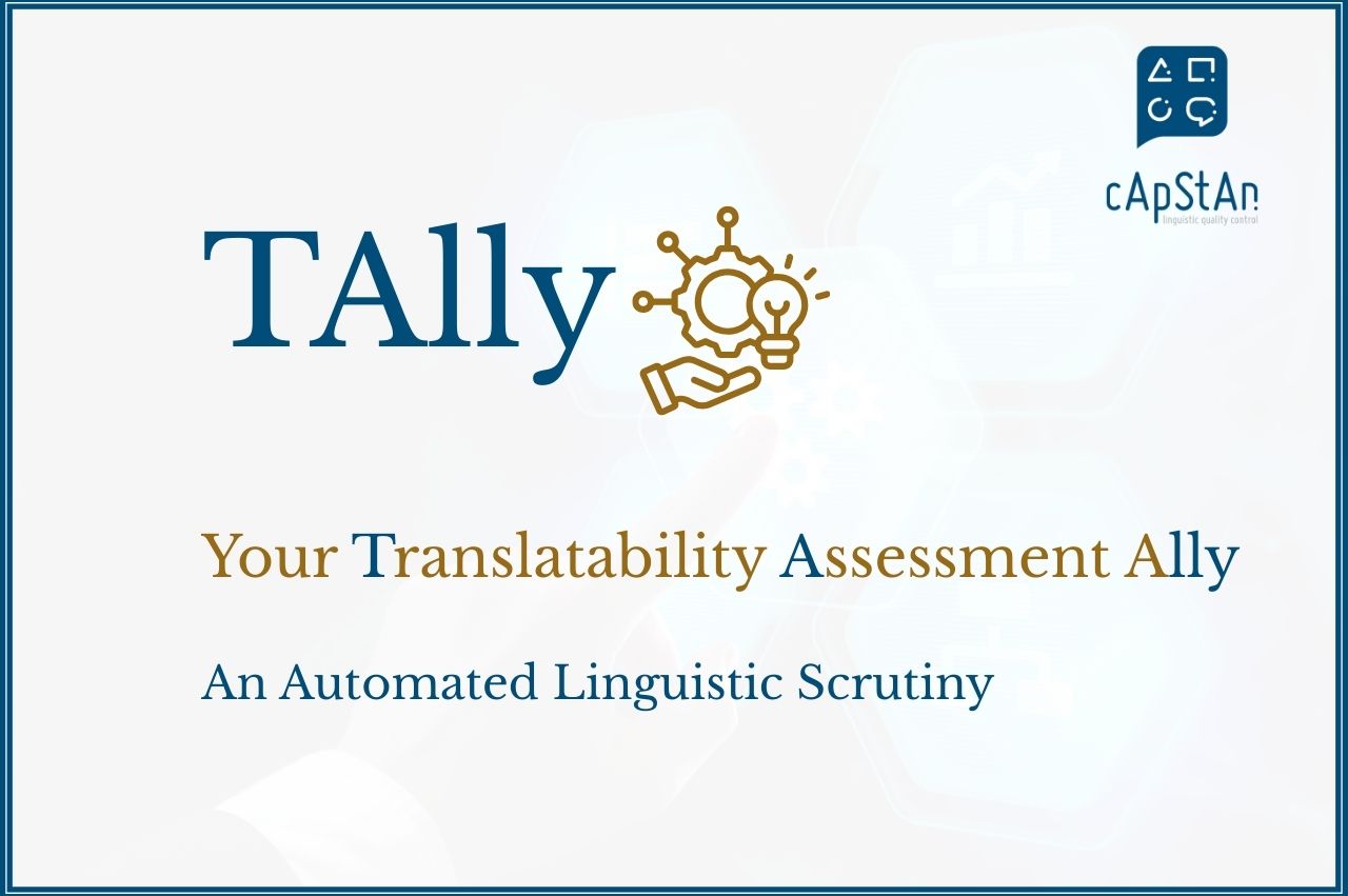 TAlly translatability assessment ally